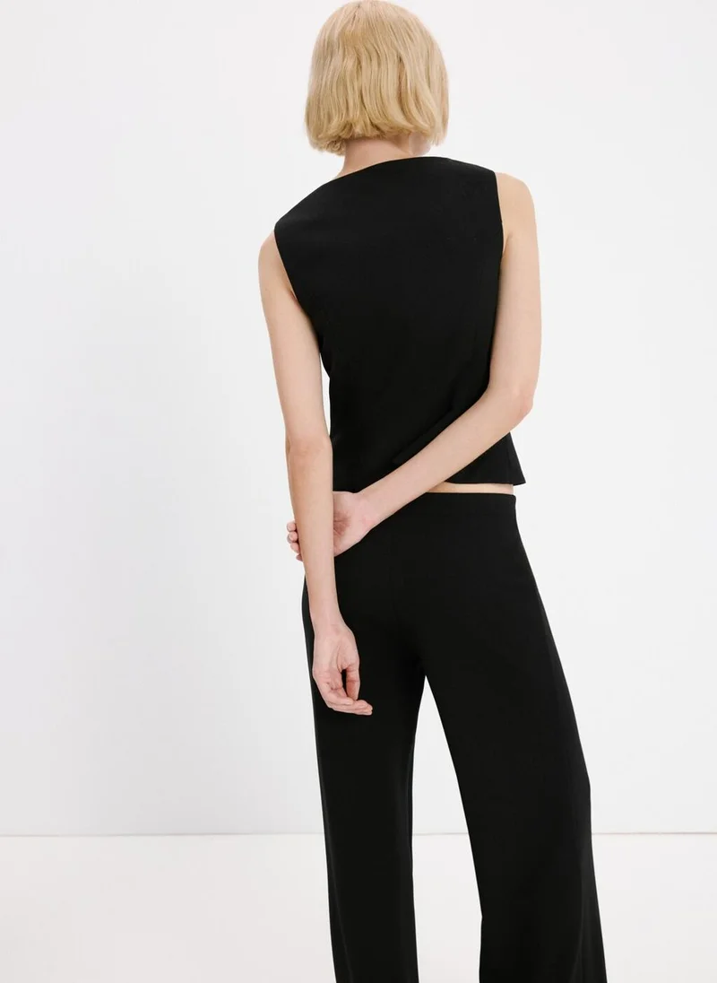 MANGO Suit waistcoat with buttons